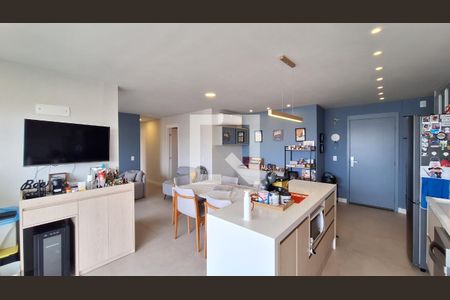 Sala/Cozinha/Área de serviço de apartamento à venda com 2 quartos, 68m² em Barra Funda, São Paulo