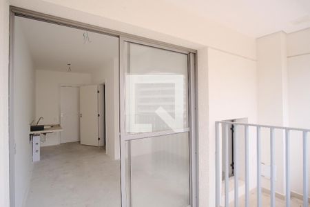 Varanda de kitnet/studio à venda com 1 quarto, 37m² em Chácara Seis de Outubro, São Paulo