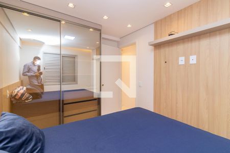 Quarto 1 de apartamento para alugar com 2 quartos, 55m² em Vila Ré, São Paulo