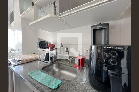Sala/Cozinha de apartamento à venda com 1 quarto, 31m² em Água Branca, São Paulo