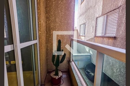 Varanda  de apartamento à venda com 2 quartos, 60m² em Vila Alto de Santo Andre, Santo André