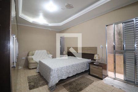 Quarto 1 suíte de casa à venda com 3 quartos, 125m² em Parque Capuava, Santo André