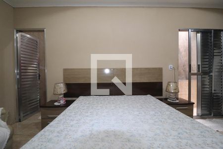 Quarto 1 suíte de casa à venda com 3 quartos, 125m² em Parque Capuava, Santo André