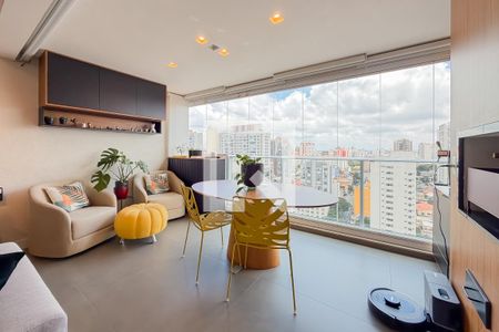 Varanda Gourmet de apartamento à venda com 2 quartos, 75m² em Vila Mariana, São Paulo