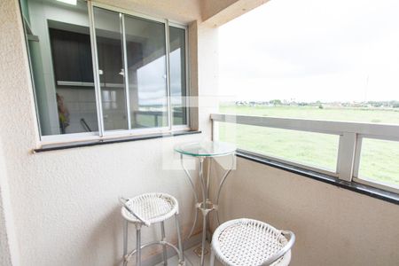 Varanda de apartamento para alugar com 2 quartos, 60m² em Gávea, Uberlândia