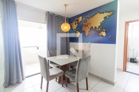 Sala de apartamento para alugar com 2 quartos, 60m² em Gávea, Uberlândia