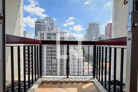 Varanda da Sala de apartamento à venda com 2 quartos, 61m² em Pinheiros, São Paulo