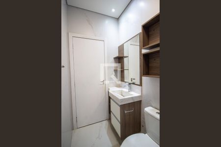 Banheiro da Suíte  de casa de condomínio para alugar com 3 quartos, 90m² em Jardim Califórnia, Sorocaba