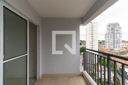 Varanda da Sala de apartamento para alugar com 2 quartos, 48m² em Vila Ema, São Paulo