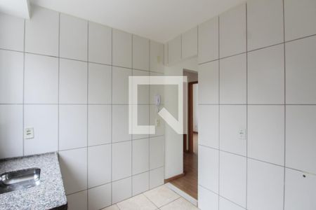 Cozinha e Área de Serviço de apartamento à venda com 2 quartos, 43m² em São Benedito, Belo Horizonte