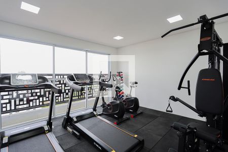 Área comum - Academia de kitnet/studio para alugar com 1 quarto, 28m² em Tucuruvi, São Paulo