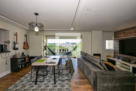 Sala de apartamento à venda com 3 quartos, 120m² em Vila Sonia do Taboao, Taboão da Serra