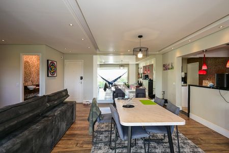 Sala de apartamento à venda com 3 quartos, 120m² em Vila Sonia do Taboao, Taboão da Serra