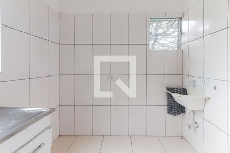 Cozinha e Área de Serviço de kitnet/studio para alugar com 1 quarto, 27m² em Vila Nova Alba, São Paulo
