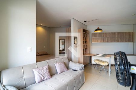Sala de apartamento à venda com 1 quarto, 120m² em República, São Paulo