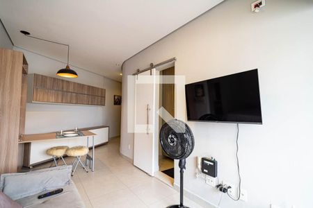 Sala de apartamento à venda com 1 quarto, 120m² em República, São Paulo