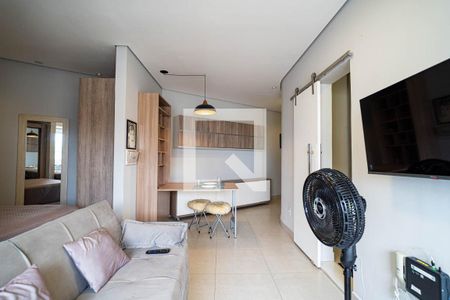 Sala de apartamento à venda com 1 quarto, 120m² em República, São Paulo