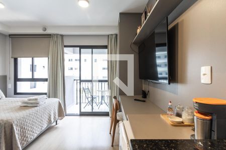 Sala de kitnet/studio para alugar com 1 quarto, 24m² em Pompeia, São Paulo