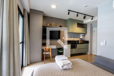 Studio de kitnet/studio para alugar com 1 quarto, 24m² em Pompeia, São Paulo
