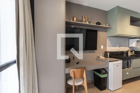 Sala de kitnet/studio para alugar com 1 quarto, 24m² em Pompeia, São Paulo