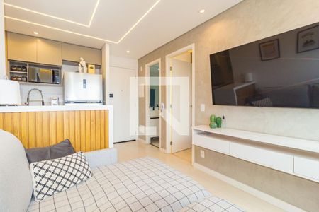 Sala de apartamento à venda com 2 quartos, 36m² em Água Rasa, São Paulo