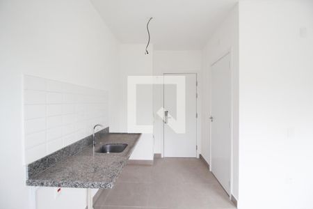 Cozinha de apartamento para alugar com 1 quarto, 24m² em Vila Olímpia, São Paulo