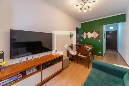 Sala de apartamento para alugar com 2 quartos, 60m² em Vila Santa Teresa, Santo André