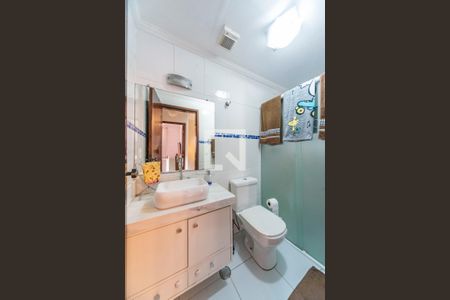 Banheiro  de apartamento à venda com 2 quartos, 60m² em Vila Santa Teresa, Santo André