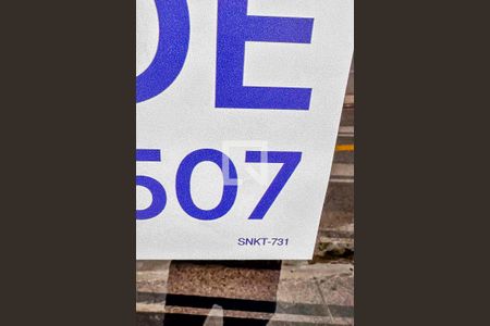 Placa Instalada na Fachada de apartamento para alugar com 2 quartos, 60m² em Vila Santa Teresa, Santo André