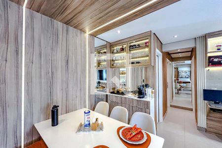 Sala de Jantar de apartamento à venda com 2 quartos, 87m² em Tatuapé, São Paulo