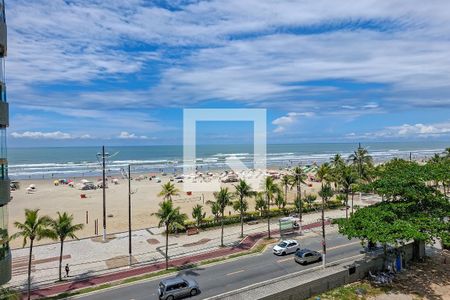 Vista da Sacada de apartamento para alugar com 1 quarto, 58m² em Aviação, Praia Grande