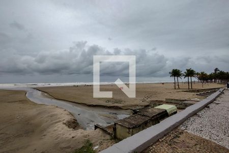 Vista da Rua de apartamento para alugar com 1 quarto, 58m² em Aviação, Praia Grande