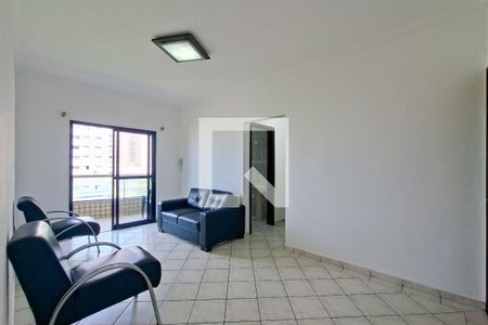 Sala de apartamento para alugar com 1 quarto, 58m² em Aviação, Praia Grande