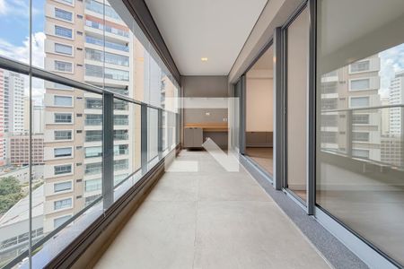 Varanda da Sala de apartamento para alugar com 1 quarto, 41m² em Vila Mariana, São Paulo