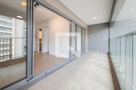 Varanda da Sala de apartamento para alugar com 1 quarto, 41m² em Vila Mariana, São Paulo