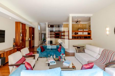 Sala de casa à venda com 4 quartos, 500m² em Brooklin, São Paulo