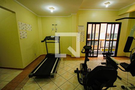 Área comum - Academia de apartamento para alugar com 2 quartos, 85m² em Aviação, Praia Grande