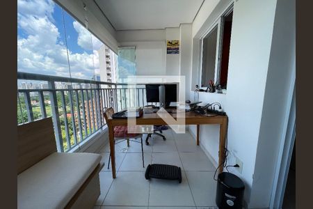 Varanda da Sala de apartamento à venda com 1 quarto, 45m² em Butantã, São Paulo