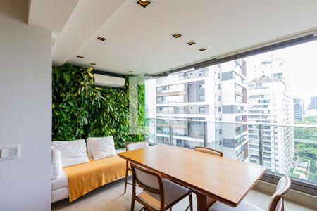 Varanda de apartamento à venda com 2 quartos, 83m² em Brooklin, São Paulo