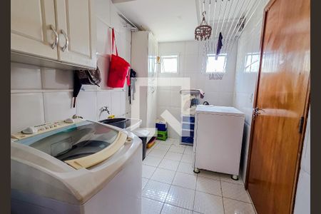 Área de Serviço de casa para alugar com 3 quartos, 142m² em Vila Guiomar, Santo André