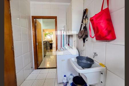 Área de Serviço de casa à venda com 3 quartos, 142m² em Vila Guiomar, Santo André