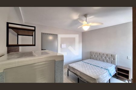 Sala/Quarto/Cozinha de kitnet/studio para alugar com 1 quarto, 26m² em Barra Funda, São Paulo