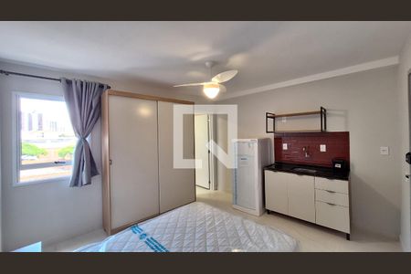 Sala/Quarto/Cozinha de kitnet/studio para alugar com 1 quarto, 26m² em Barra Funda, São Paulo