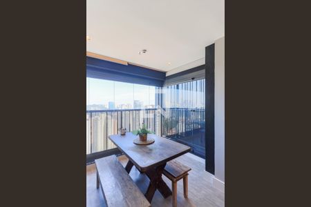 Varanda Gourmet de apartamento para alugar com 1 quarto, 105m² em Jardim das Acacias, São Paulo