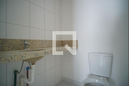 Banheiro da Suíte de apartamento à venda com 2 quartos, 57m² em Bom Jesus, Porto Alegre