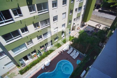 Sala - Vista de apartamento à venda com 2 quartos, 54m² em Bom Jesus, Porto Alegre