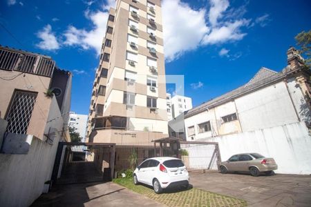 Fachada de apartamento para alugar com 1 quarto, 45m² em Farroupilha, Porto Alegre