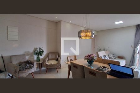 Sala  de apartamento à venda com 3 quartos, 96m² em Santa Maria, São Caetano do Sul