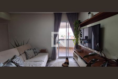 Sala  de apartamento à venda com 3 quartos, 96m² em Santa Maria, São Caetano do Sul
