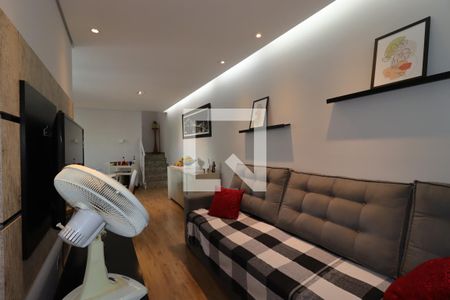 Sala de apartamento à venda com 3 quartos, 144m² em Parque das Nações, Santo André